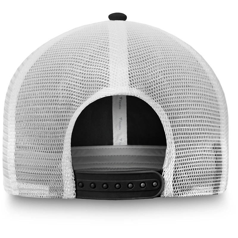 Men's Fanatics Black/ Chicago White Sox Team Core Unstructured Trucker Adjustable Hat