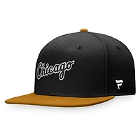 Casquette ajustée Fanatics pour hommes, noir/kaki, Chicago White Sox