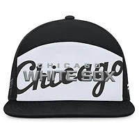 Men's Fanatics Black/White Chicago White Sox Clubhouse Splitter Snapback Hat