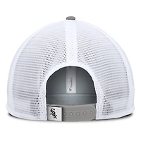 Men's Fanatics Black/White Chicago White Sox Fundamental Foam Front Snapback Hat