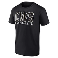 Men's Fanatics Black/White Chicago White Sox Two-Pack Combo T-Shirt Set