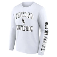 Men's Fanatics Black/White Chicago White Sox Two-Pack Combo T-Shirt Set