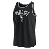 Men's Fanatics Black Chicago White Sox Bet Tank Top