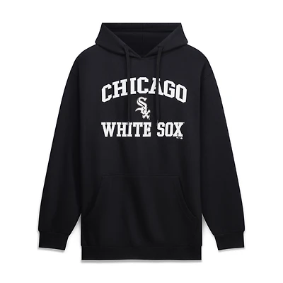Men's Fanatics Black Chicago White Sox Big & Tall Heart Soul Hoodie