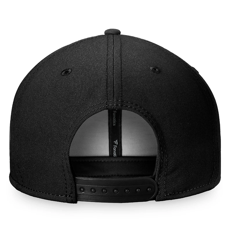 Men's Fanatics Black Chicago White Sox Circle Script Snapback Hat