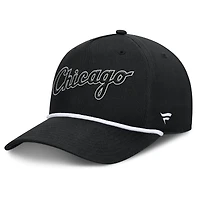 Casquette ajustable en forme de A pour hommes Fanatics Black Chicago White Sox Clubhouse Foul Ball