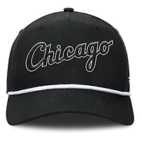 Casquette ajustable en forme de A pour hommes Fanatics Black Chicago White Sox Clubhouse Foul Ball