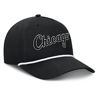 Casquette ajustable en forme de A pour hommes Fanatics Black Chicago White Sox Clubhouse Foul Ball