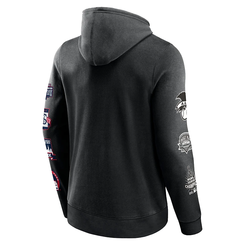 Men's Fanatics Black Chicago White Sox Extra Innings Hoodie