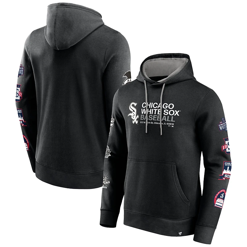 Men's Fanatics Black Chicago White Sox Extra Innings Hoodie