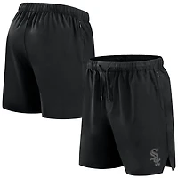 Men's Fanatics Black Chicago White Sox Front Office Micro Tonal Shorts