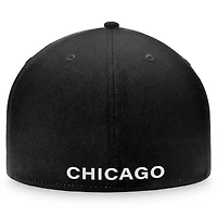 Men's Fanatics Black Chicago White Sox Gothic Script Fitted Hat