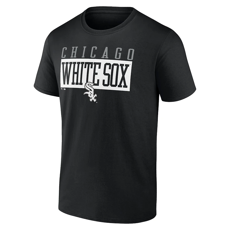 T-shirt noir Hard To Beat des White Sox de Chicago Fanatics pour hommes