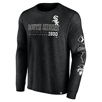 Men's Fanatics Black Chicago White Sox High Whip Pitcher Long Sleeve T-Shirt