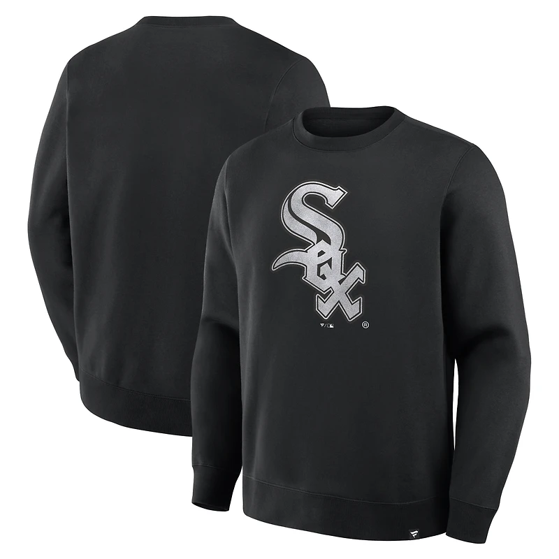 Sweat-shirt Fanatics noir Chicago White Sox Legacy pour homme