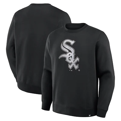 Sweat-shirt Fanatics noir Chicago White Sox Legacy pour homme