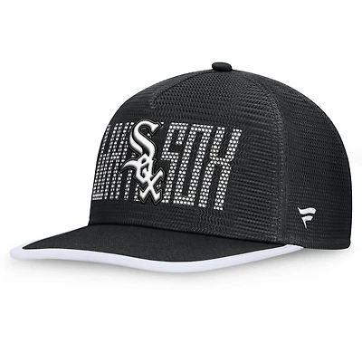 Casquette Snapback Let's Glow Line Drive de Chicago White Sox noire pour hommes Fanatics
