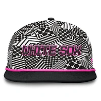 Men's Fanatics Black Chicago White Sox Let's Glow Moon Shot Snapback Hat
