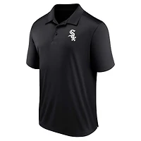 Polo noir avec logo Fanatics des White Sox de Chicago pour hommes