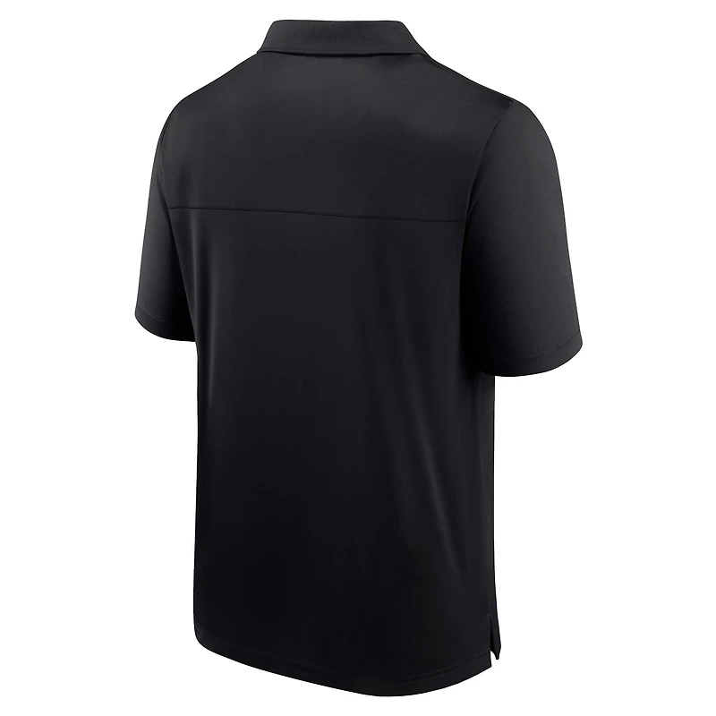 Polo noir avec logo Fanatics des White Sox de Chicago pour hommes