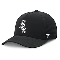 Casquette ajustable perforée Chicago White Sox noire pour homme de Fanatics