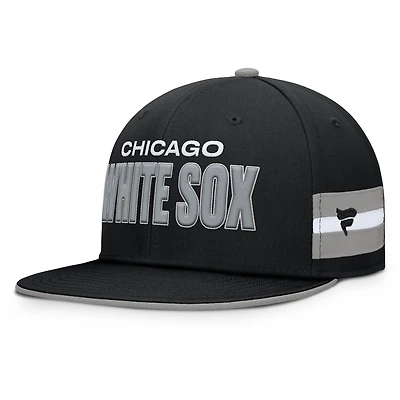 Casquette ajustée noire Chicago White Sox Pick Off pour homme de Fanatics