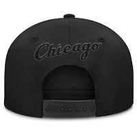 Men's Fanatics Black Chicago White Sox Platoon Snapback Hat