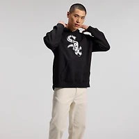 Sweat à capuche Fanatics noir pour homme, logo principal des Chicago White Sox, style Legacy
