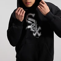 Sweat à capuche Fanatics noir pour homme, logo principal des Chicago White Sox, style Legacy