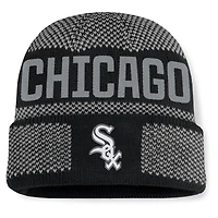 Men's Fanatics Black Chicago White Sox Rotation Cuffed Knit Hat