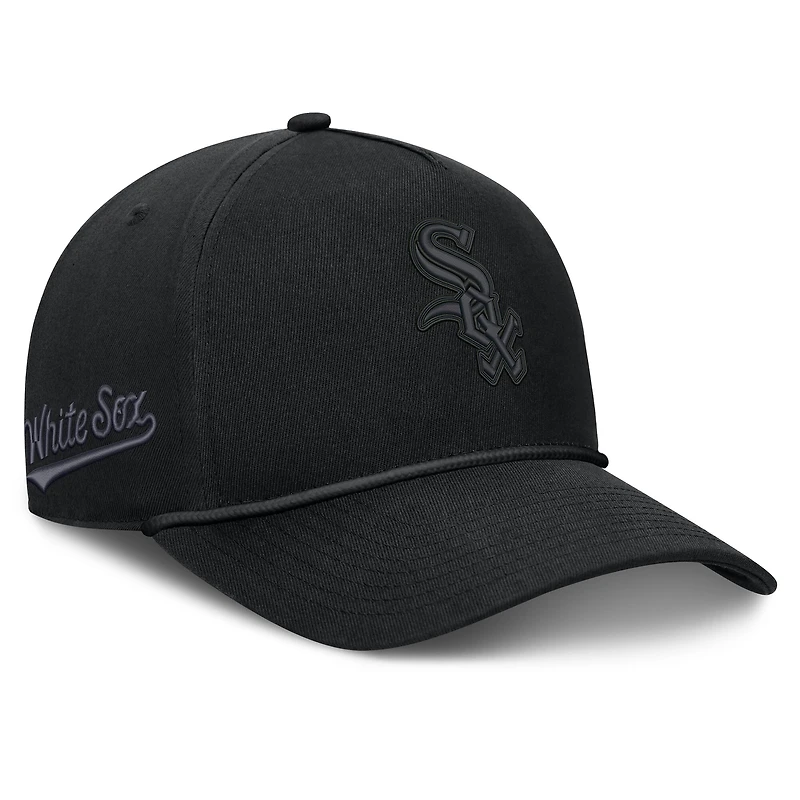 Men's Fanatics Black Chicago White Sox Undertone A-Frame Adjustable Hat