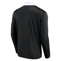 Men's Fanatics Black Chicago White Sox Unstoppable Quarter-Zip Top
