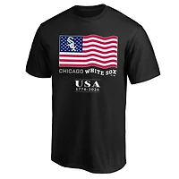 Men's Fanatics Black Chicago White Sox USA 1776-2026 Big & Tall T-Shirt