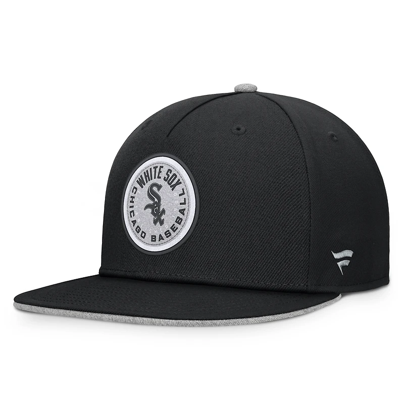 Men's Fanatics Black Chicago White Sox Velo Snapback Hat