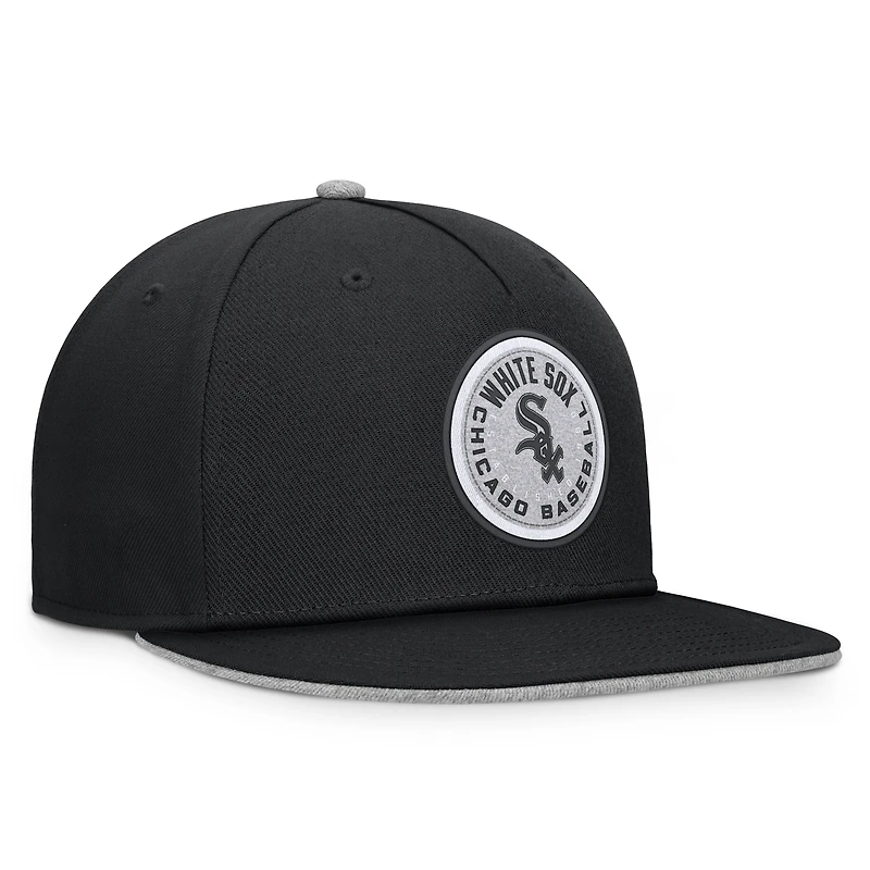 Casquette snapback Velo Chicago White Sox noire pour homme de Fanatics
