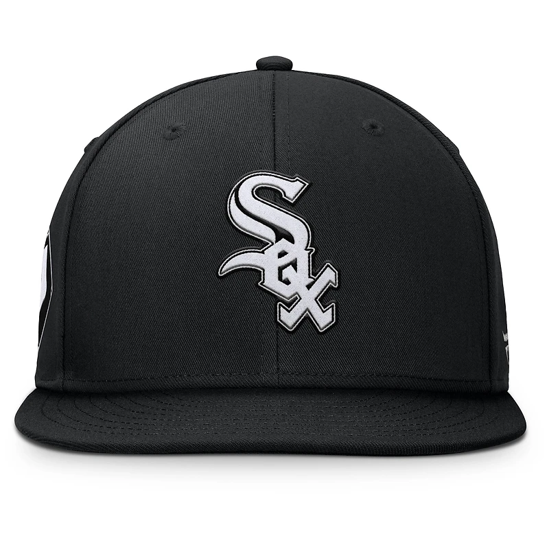 Men's Fanatics Black Chicago White Sox Walk-Off Bullpen Snapback Hat