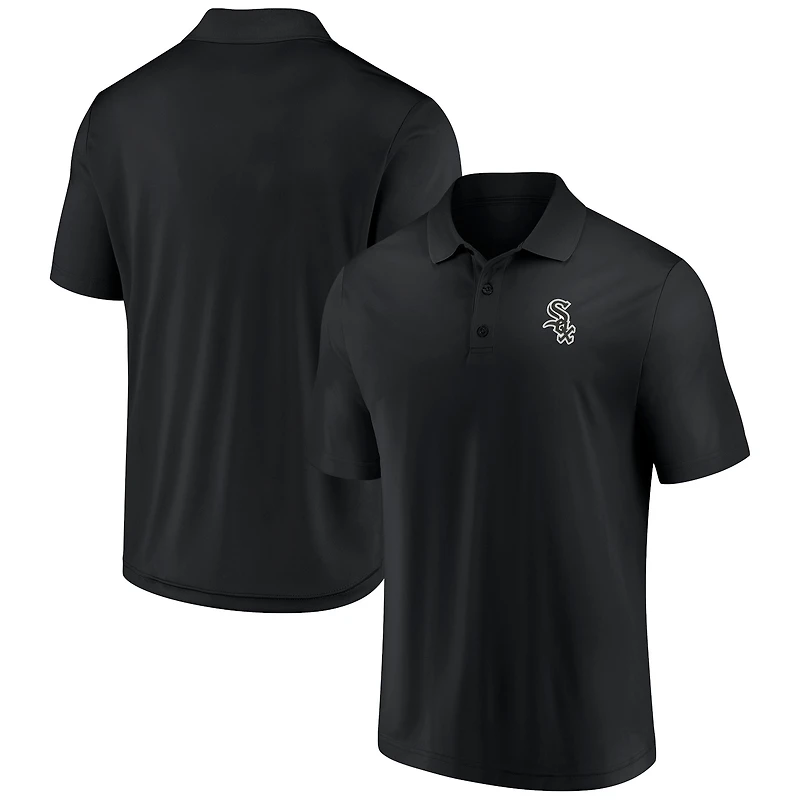 Polo Fanatics noir pour homme, Chicago White Sox, série de victoires