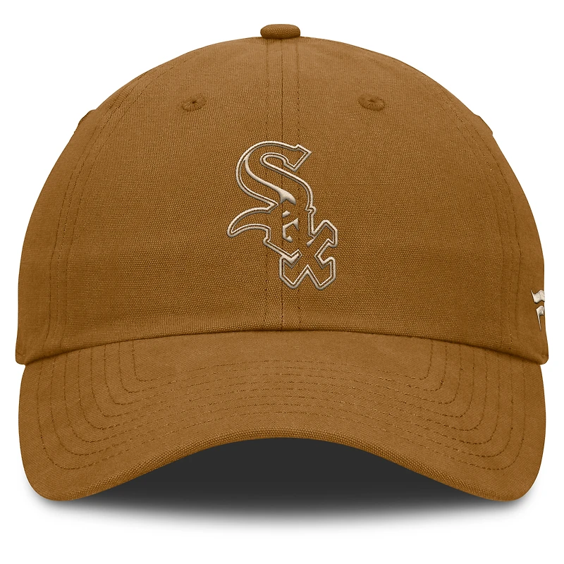 Casquette ajustable Fanatics Brown Chicago White Sox Act Natural Chopper pour homme