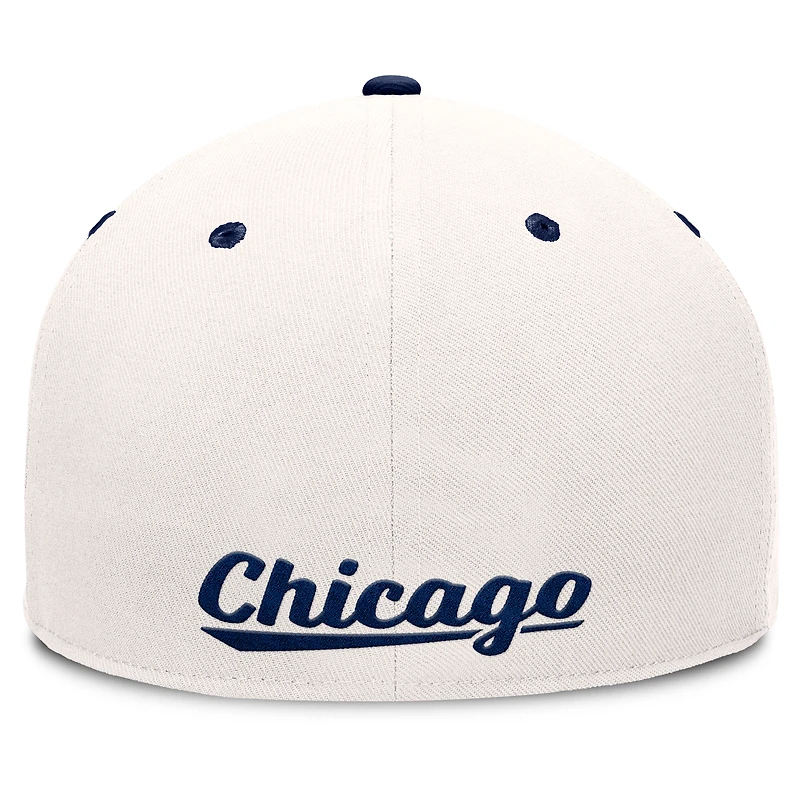 Men's Fanatics Cream/Navy Chicago White Sox Unit Fitted Hat