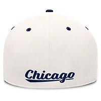Men's Fanatics Cream/Navy Chicago White Sox Unit Fitted Hat