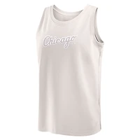 Men's Fanatics Cream Chicago White Sox Elements Tank Top