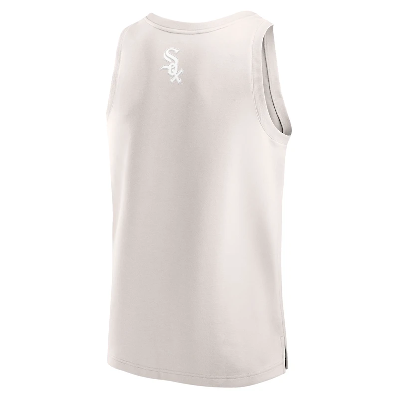 Men's Fanatics Cream Chicago White Sox Elements Tank Top
