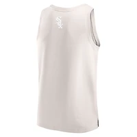 Men's Fanatics Cream Chicago White Sox Elements Tank Top
