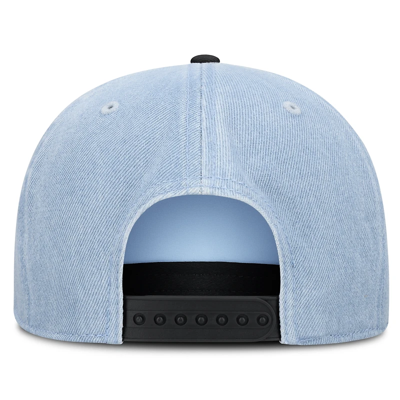 Men's Fanatics Denim Chicago White Sox Twinbill Snapback Hat