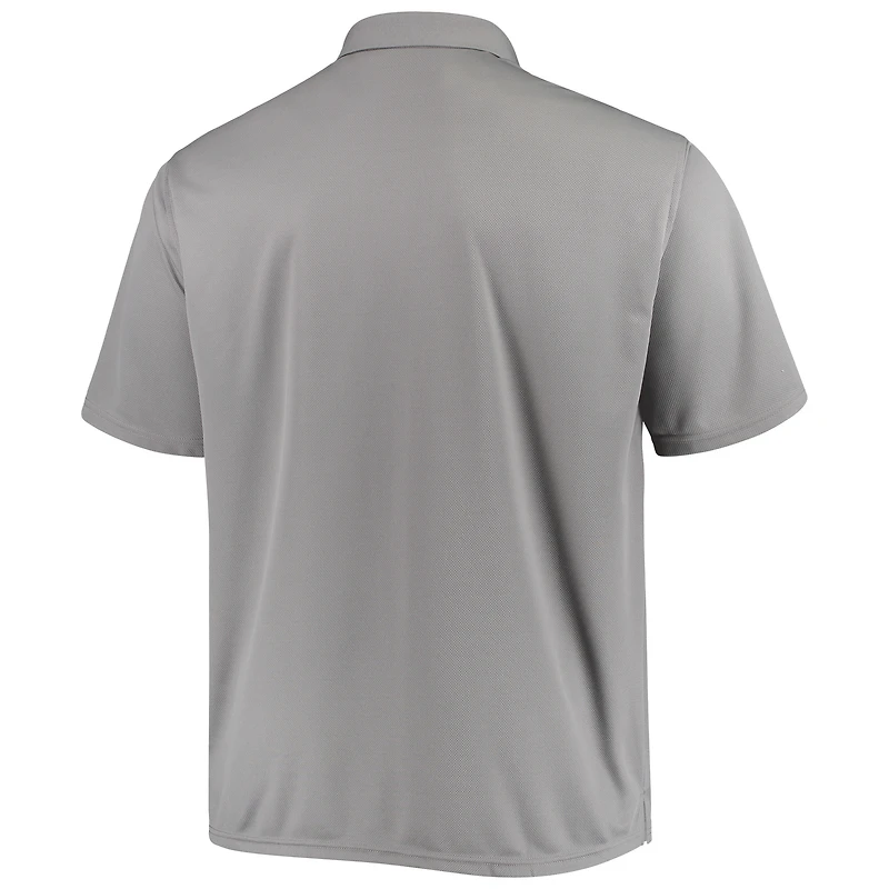 Men's Fanatics Gray Chicago White Sox Big & Tall Solid Birdseye Polo