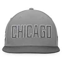 Casquette ajustée Dugout Chicago White Sox Fanatics pour hommes, gris