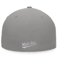 Casquette ajustée Dugout Chicago White Sox Fanatics pour hommes, gris