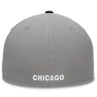 Men's Fanatics Gray Chicago White Sox Fundamental Two-Tone Fitted Hat