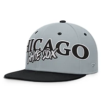 Men's Fanatics Gray Chicago White Sox Jersey Twill Fitted Hat