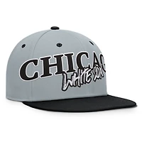 Casquette ajustée en sergé gris Chicago White Sox pour homme (Fanatics)